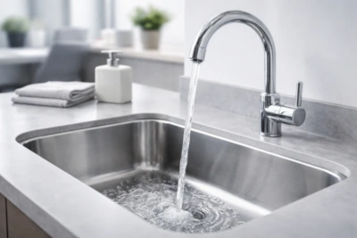 Kran i czysta woda w firmie