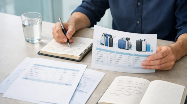 Analiza oferty i dobór urządzeń na podstawie dokumentów